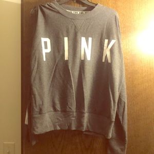 Cut-out sleeve Pink Top